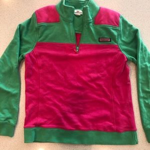 Vineyard vines color block shepshirt